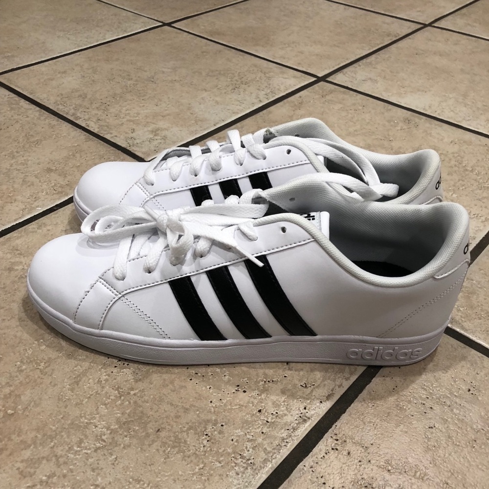 Unisex Adidas Cloudfoam Advantage Sneaker White